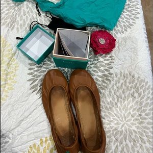 Tieks classic chestnut size 8